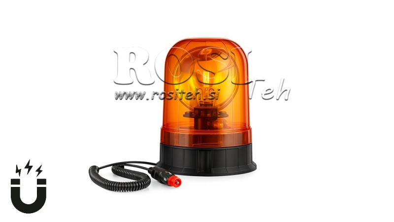 LUCE ROTANTE MAGNETICA 12V