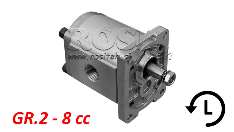 HYDRAULISCHE POMP GR.2 8 CC LINKS - DRAAD