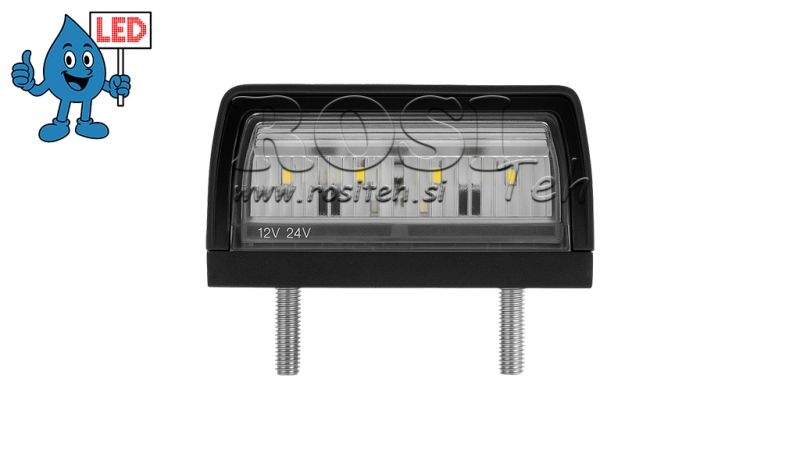 NUMMERPLADELYS 12/24V - LED