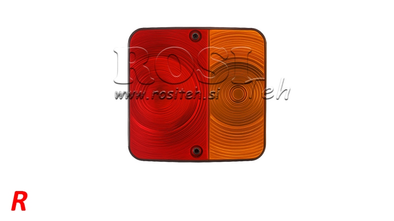 LUCE QUADRATA POSTERIORE 2 POSIZIONI