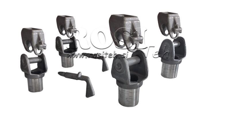 SET DI SUPPORTI PER CAMION SCARRABILE KESON CARRELLO ELEVATORE