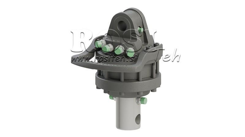 ROTATORE IDRAULICO 5500/3250 KG CON ASSE