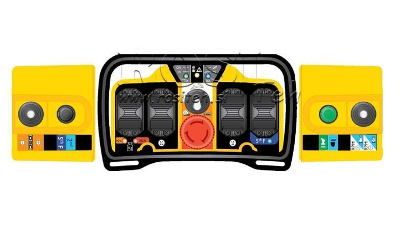 RADIO AFSTANDSBEDIENING - PROPORTIONEEL - KRON M4 1 10012 Plus