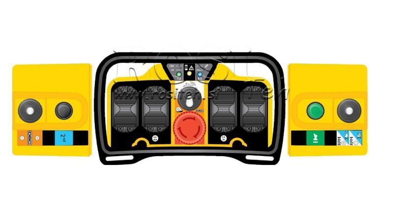 COMANDO REMOTO RADIO - PROPORZIONALE - KRON M4 10011 Standard