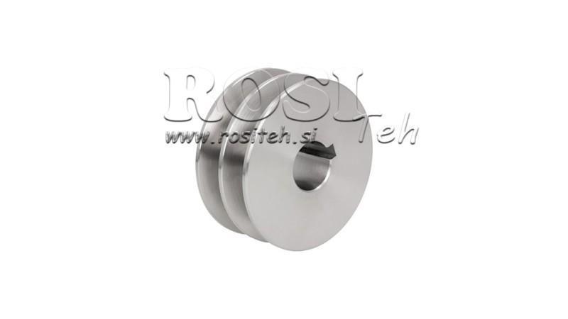 PULLEY 2x13 fi80/19mm