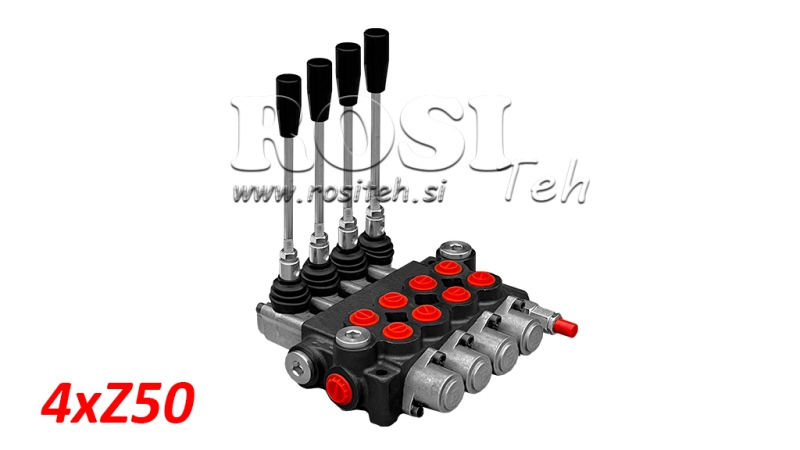 VALVOLA IDRAULICA 4xZ50
