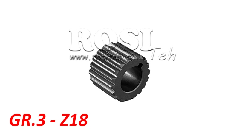 INGRANAGGIO PTO GR.3 Z18