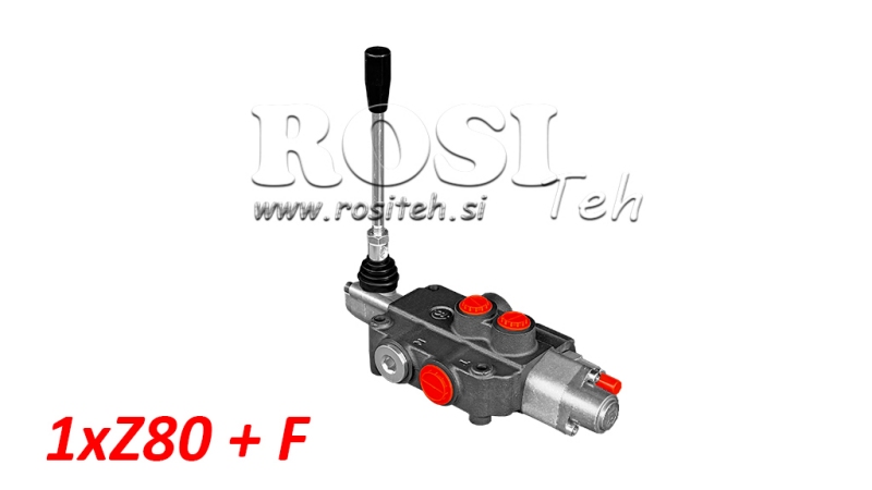 HYDRAULISCHE KLEP 1XZ80 + VLOEIENDE