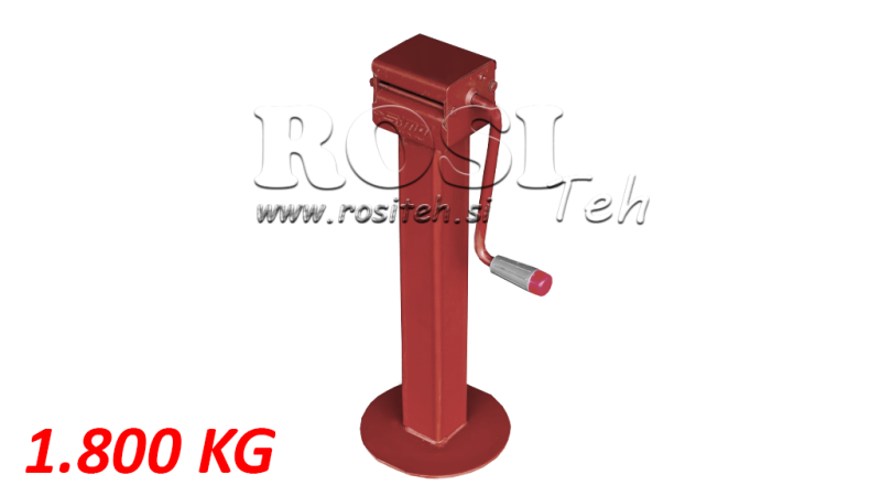 GESCHROEFD ONDERSTEUNING VOET 350MM - 1800KG