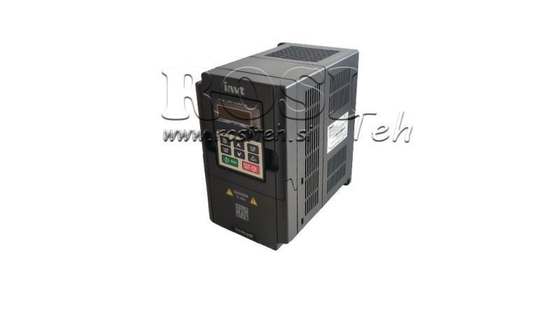 CONVERTITORE DI FREQUENZA-INVERTER 1Fase 1.5kW GD10-1R5G-S2-B