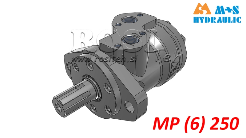HYDRAULISCHE MOTOR MP 250 CC - 6 TANDEN
