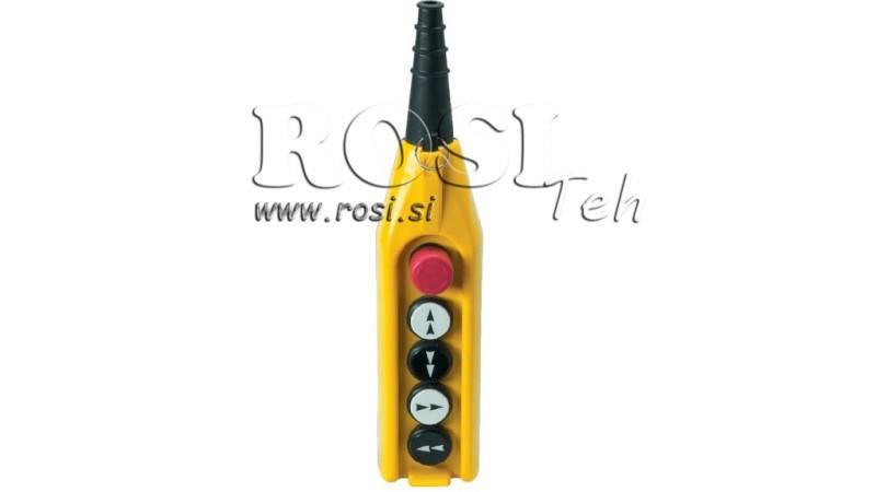 SET DI INTERRUTTORI REMOTI 4 PULSANTI IN INVOLUCRO SENZA CAVO