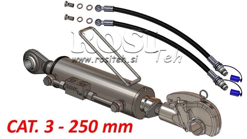 TERZO PUNTO IDRAULICO FILETTATO AUTOMATICO - CAT. 3 - 80/40-250 (+95 HP) (32,2 mm)