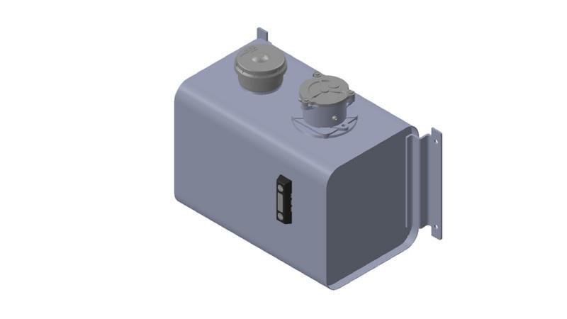 METAAL RESERVOIR TOP 40 Lit 320x290x475mm