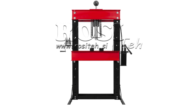 WORKSHOP HYDRAULISCHE DRUKPERS VOOR LAGEREN 50T - tweesnelheid