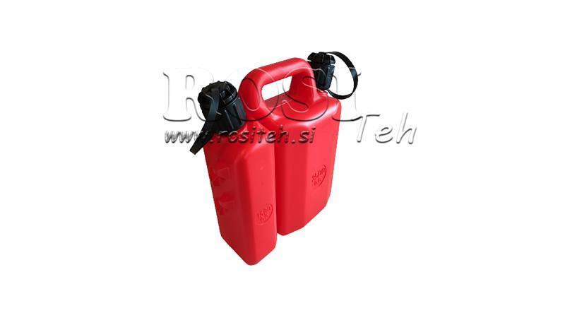 BRÆNDSTOF- OG OLIE TANK 1.5lit og 3.5lit