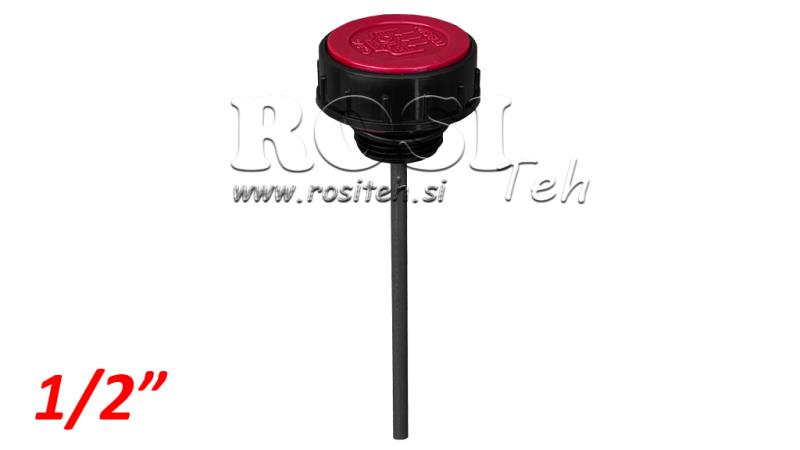 VULKAP 1/2 MET NIVEAUPAAL EN VENTILATIE