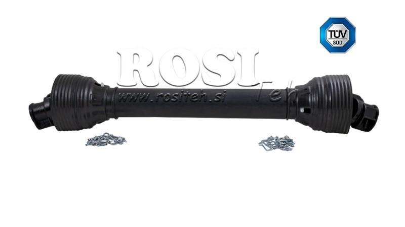 ALBERO CARDANICO OMOLGATO CE linea profi CAT.6 lunghezza 1000mm