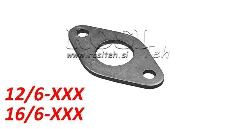 NESSUN MONTAGGIO PER CILINDRO PNEUMATICO PCAI 12/6-16/6