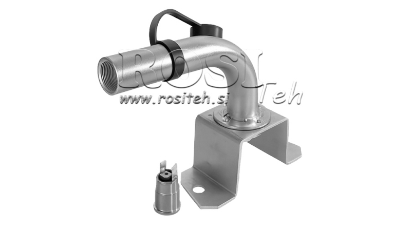 SUPPORTO GIREVOLE PER LUCE ROTANTE 360°