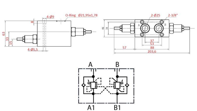 OVERCENTER PER VALVOLA DI ASSEMBLAGGIO YEAT