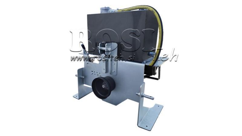 AGGREGATO IDRAULICO PER TRACTOR CAPACITÀ 70lit FLUSSO 53lit/min 1XP80 - CON RADIATORE D'OLIO