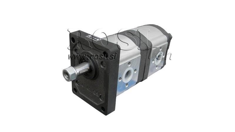 HYDRAULISK PUMPE TRAKTOR - DOBBELT FIAT ŠTORE 505 RAKOVICA - ZPB F14/11B2G2LI1 VENSTRE