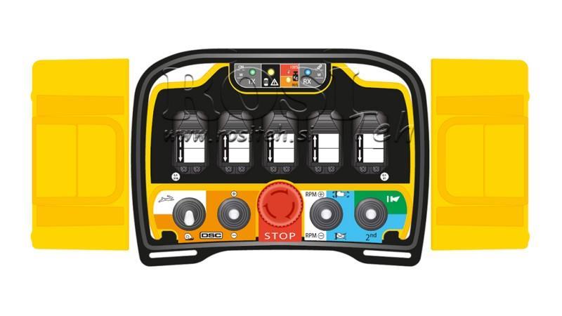 CONTROLLO REMOTO RADIO -PROPORZIONALE- ZEUS2 M5 10018 Plus