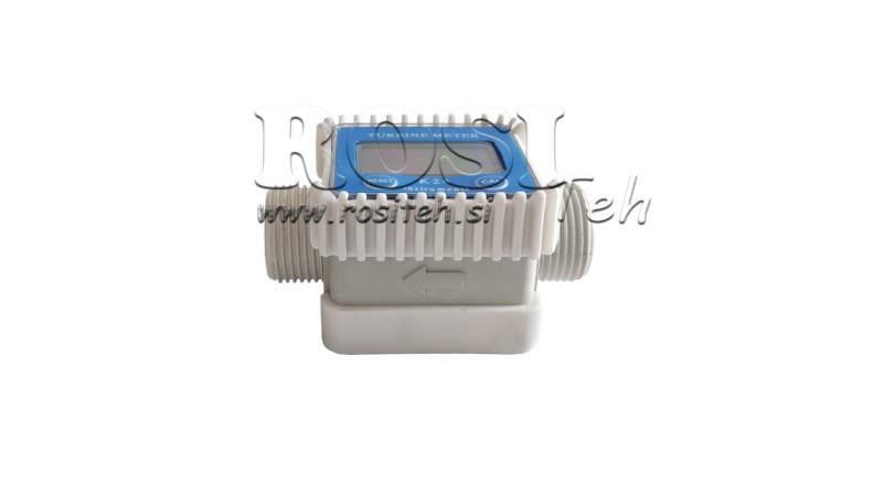 MISURATORE DI PORTATA DIGITALE 10 a 100 lit/min