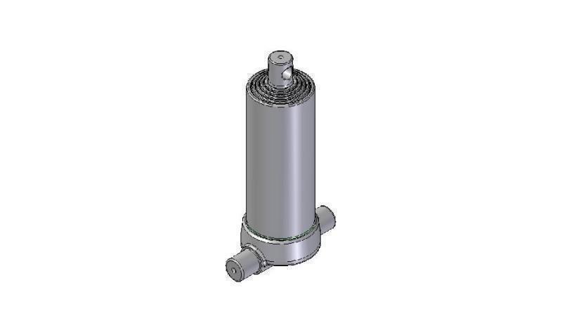 3597F -TELESCOPISK CYLINDER INFERIOR – HUL 5 GRADER SLAG 1315 FI 124