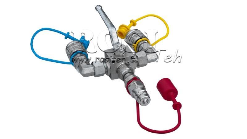 HANDMATIGE VERDELER DUMP TRACTOR UITGANG