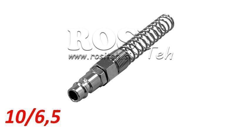 ACCOPPIAMENTO PNEUMATICO MASCHIO A MOLLA 10/6.5 - DN7.2