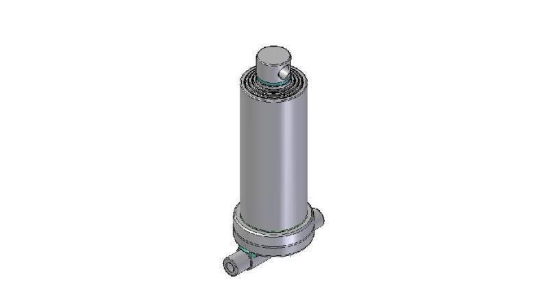 4545F -TELESCOPISCHE CYLINDER ONDER – GAT 4 GRADEN SLAAG 1490 FI 170