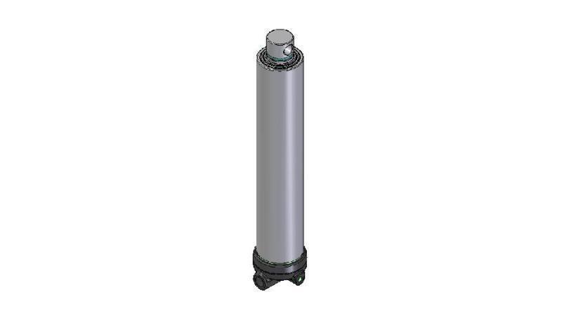 4639F -TELESCOPISCHE CYLINDER GAT - GAT 3 GRADEN SLAG 2093 FI 152