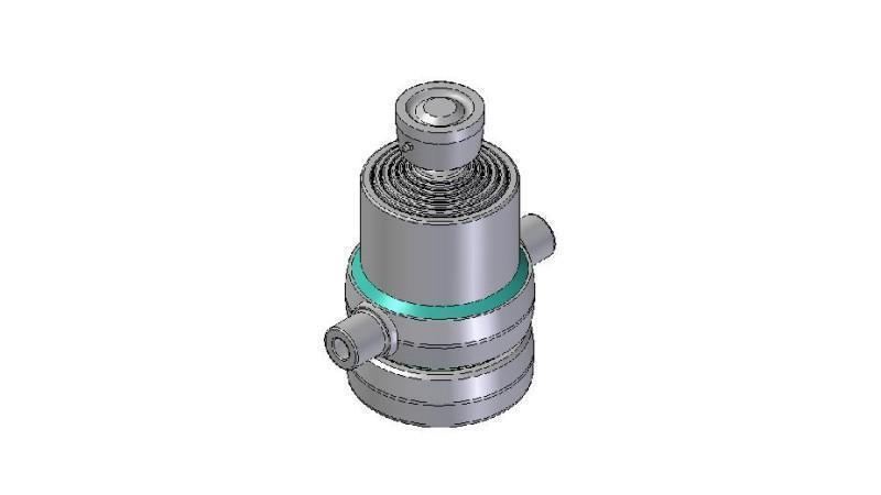 6017S -CILINDRO TELESCOPICO STANDARD/BALL 6 STADI CORSO 985 DIAMETRO 170