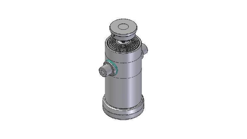 6065S - TELESCOPISCHE CYLINDER STANDAARD/BAL 6 FASES REIS 2400 DIAMETER 240