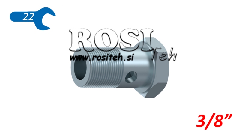 HYDRAULISCHE HOLLE BOUT 3/8
