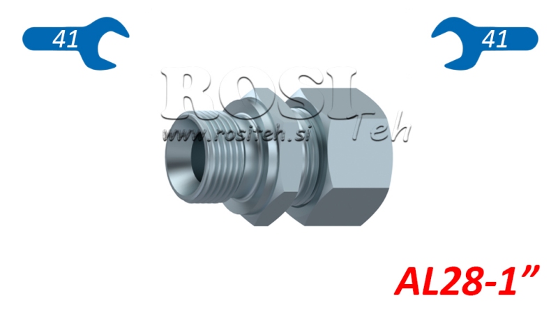 HYDRAULISCHE DUBBELE KOPPELINGEN MET MOER AL28-BSP1
