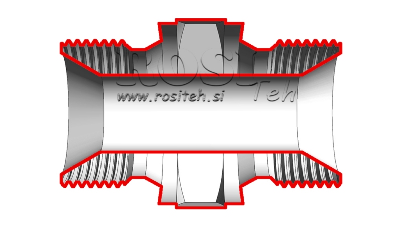 HYDRAULISK DIVERTER BSP 11/4