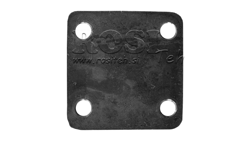 FLANGIA DI MONTAGGIO PER GANCIO DI TRAINO GIREVOLE Φ50 IN INCASTRO