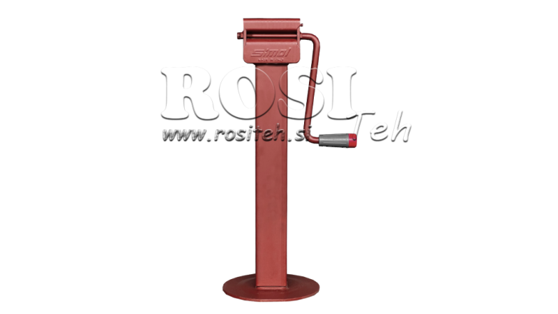 GESCHROEFD ONDERSTEUNING VOET 350MM - 1800KG