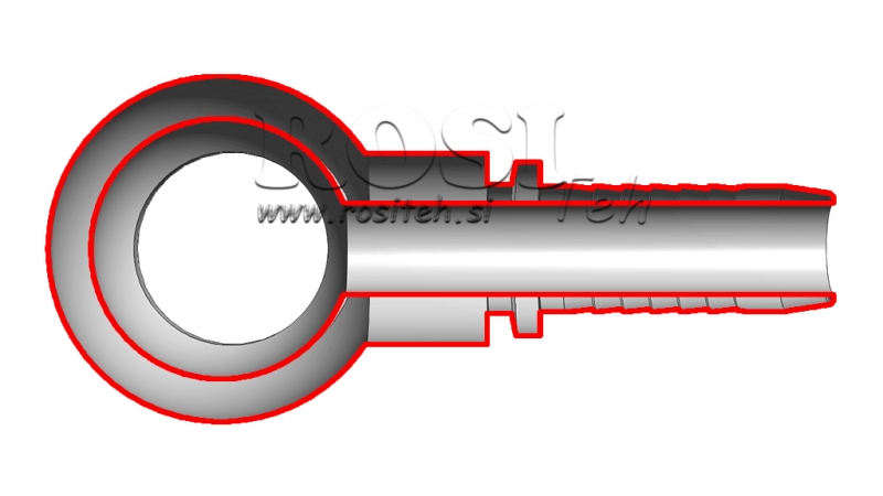 HYDRAULISCHE OOGVERBINDING DN8-M18X1,5
