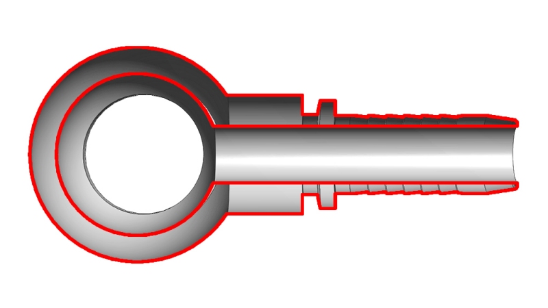 HYDRAULISCHE OOGVERBINDING DN6-M10X1