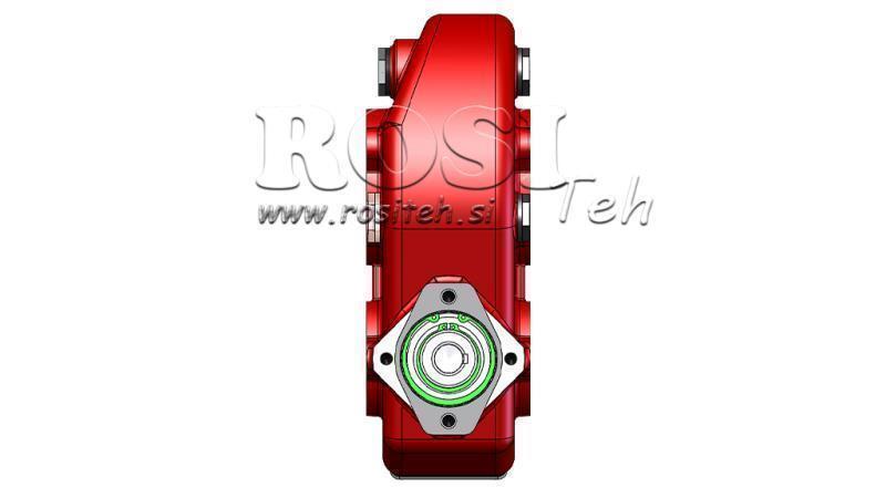 TANDWIELKAST - TANDWIELKAST RT250 VOOR HYDRAULISCHE MOTOR MP/MR/MS RATIO 21.1:1