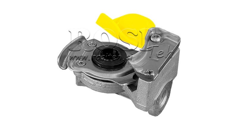 ATTACCO RAPIDO MASCHIO PER ARIA GIALLO