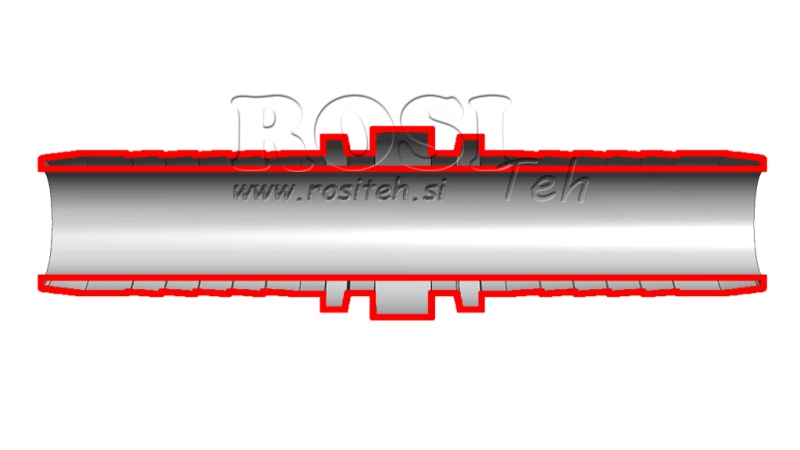 HYDRAULISK FORBINDELSESELEMENT TIL RØR DN06