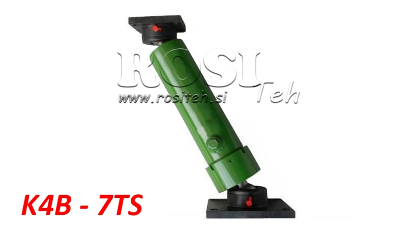 CILINDRO TELESCOPICO 4 GRADI 900mm K4B-7TS
