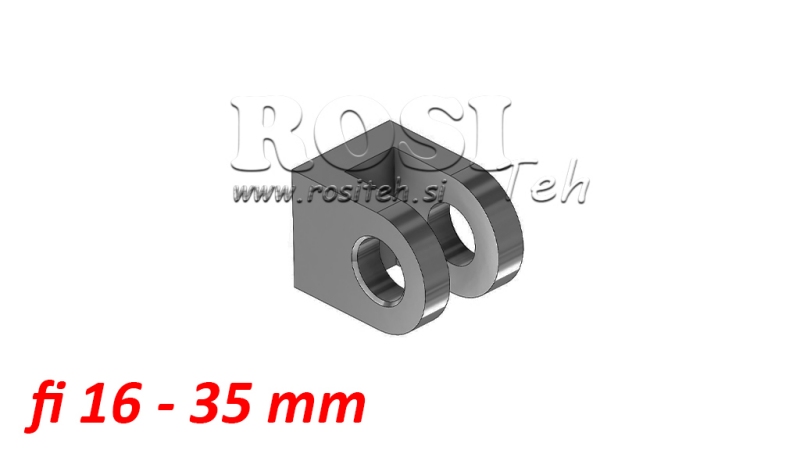 GAFFEL VOOR CILINDERSTANG 35MM - FI16