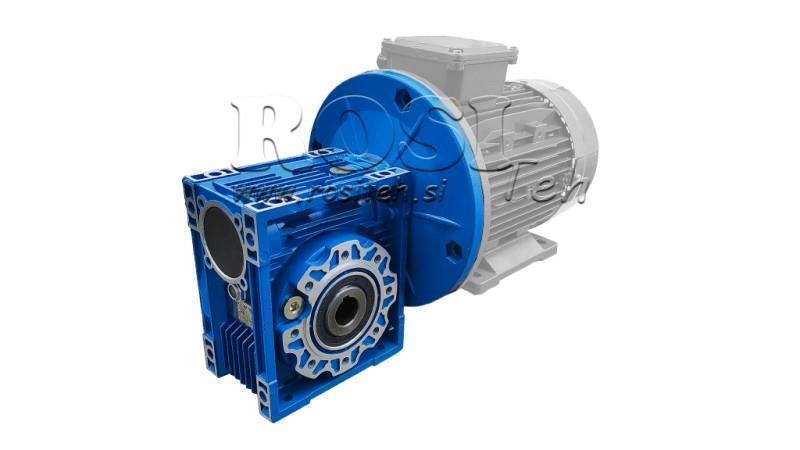 PMRV-63 REDUCER TIL ELEKTRISK MOTOR MS80 (0.55-0.75kW) FORHOLDSFORHOLD 20:1