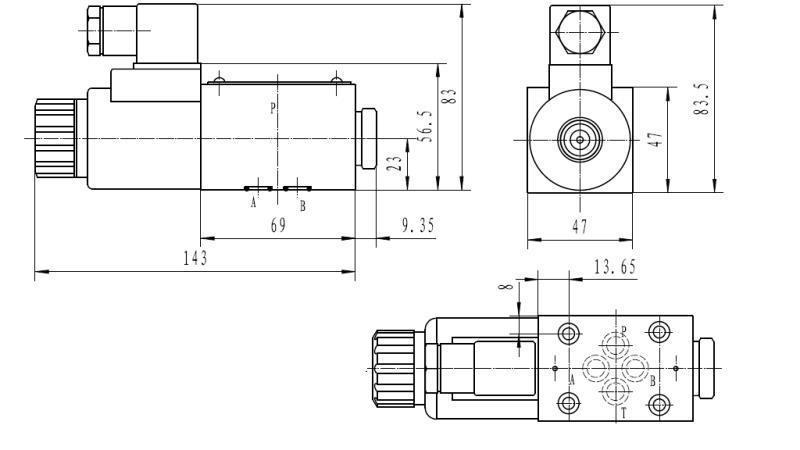 DIMENSIONI COIL CETOP 3_1 3A